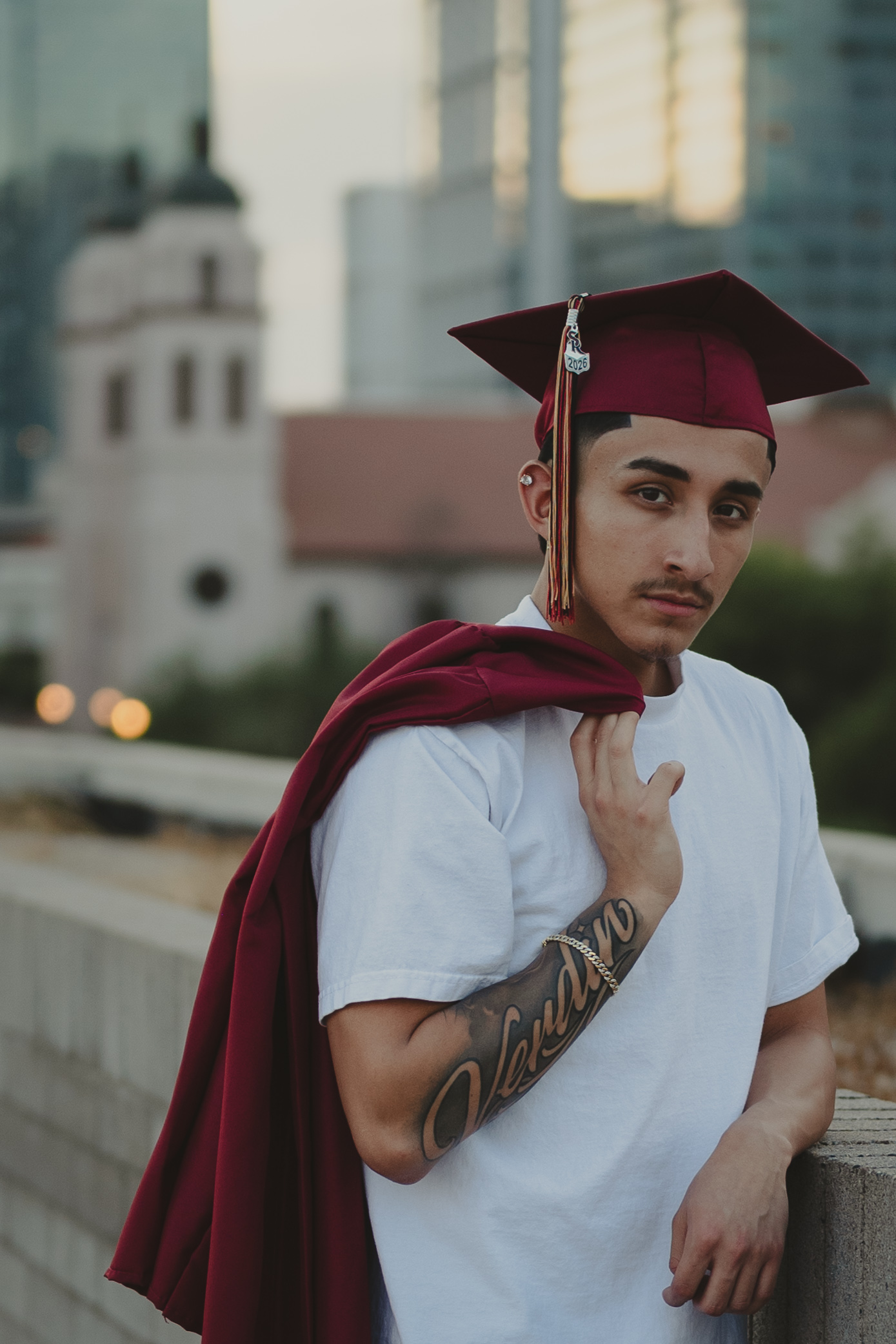 Senior Portrait session in Heritage Square Phoenix Arizona.