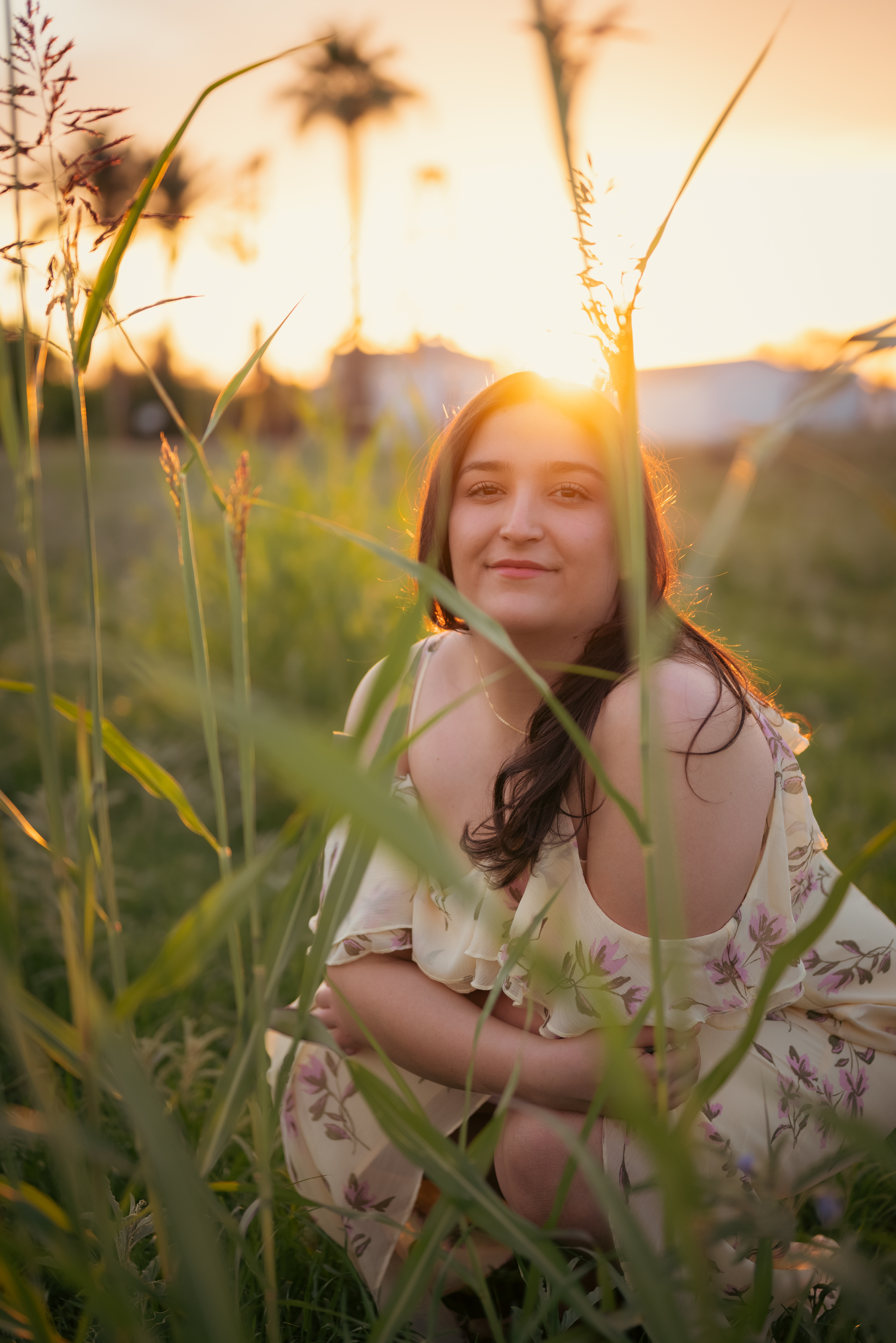 Senior Portrait session at Sahuaro Ranch Arizona.