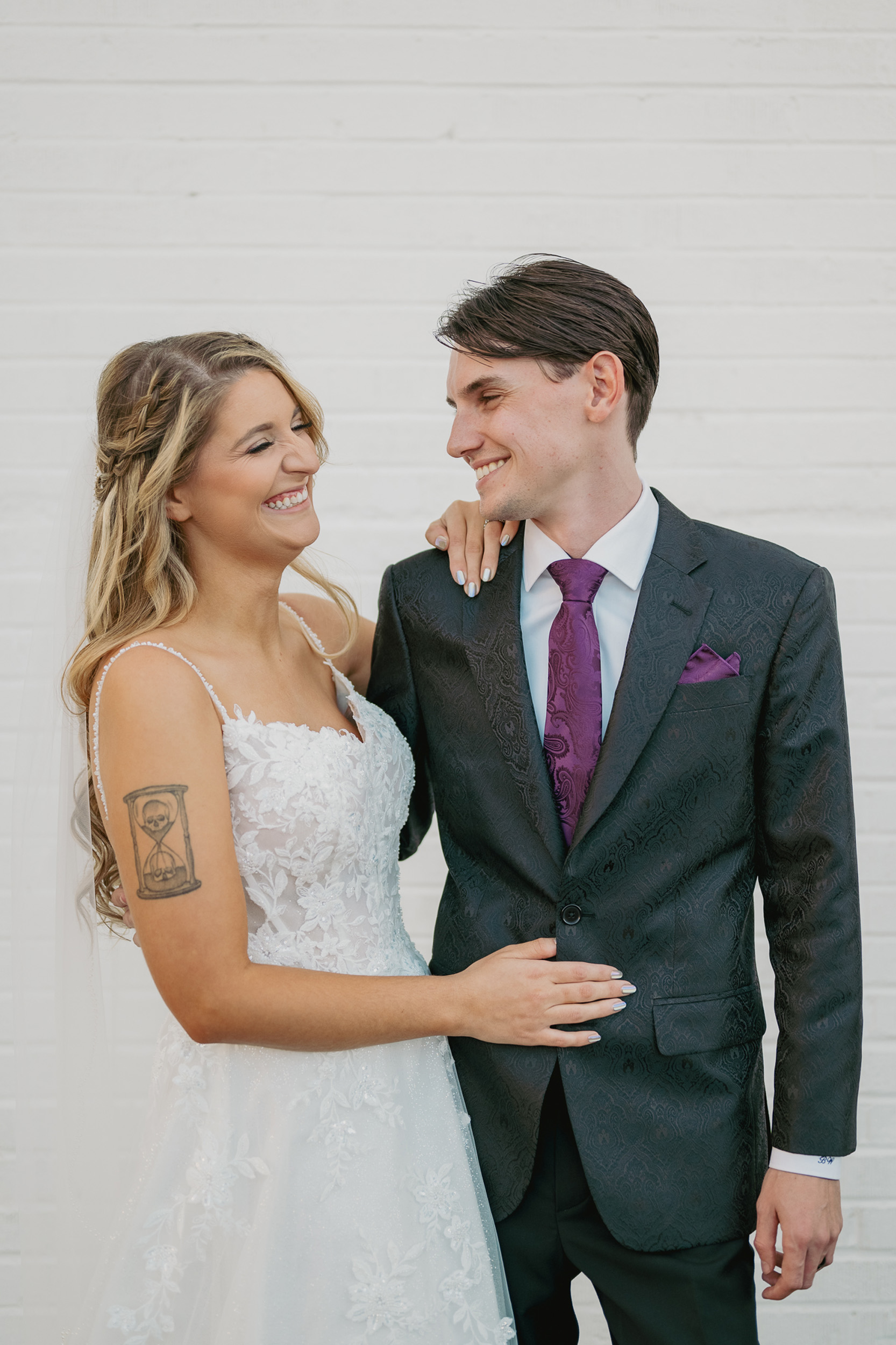 Bride and Groom Mesa, Arizona Main St. Tre Bella.