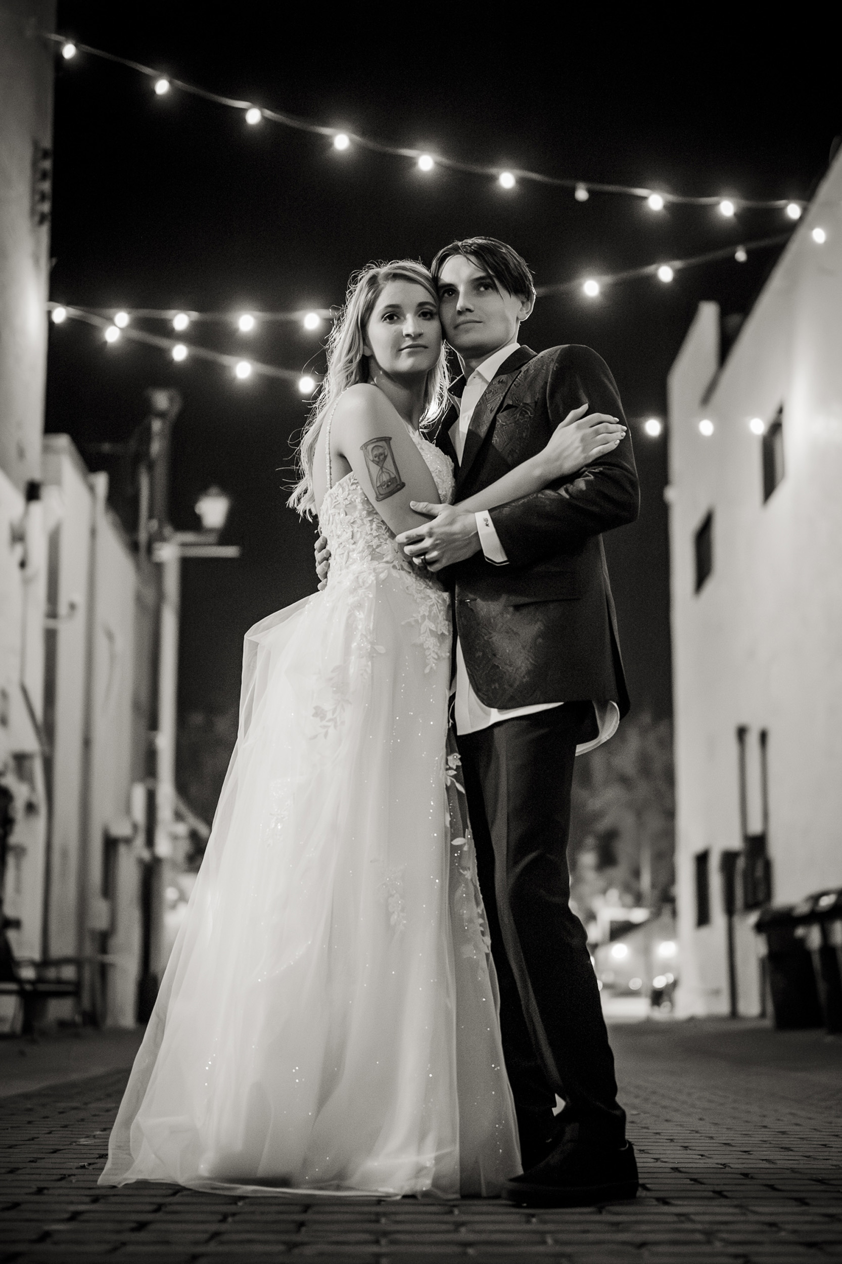 Bride and Groom Mesa, Arizona Main St. Tre Bella.