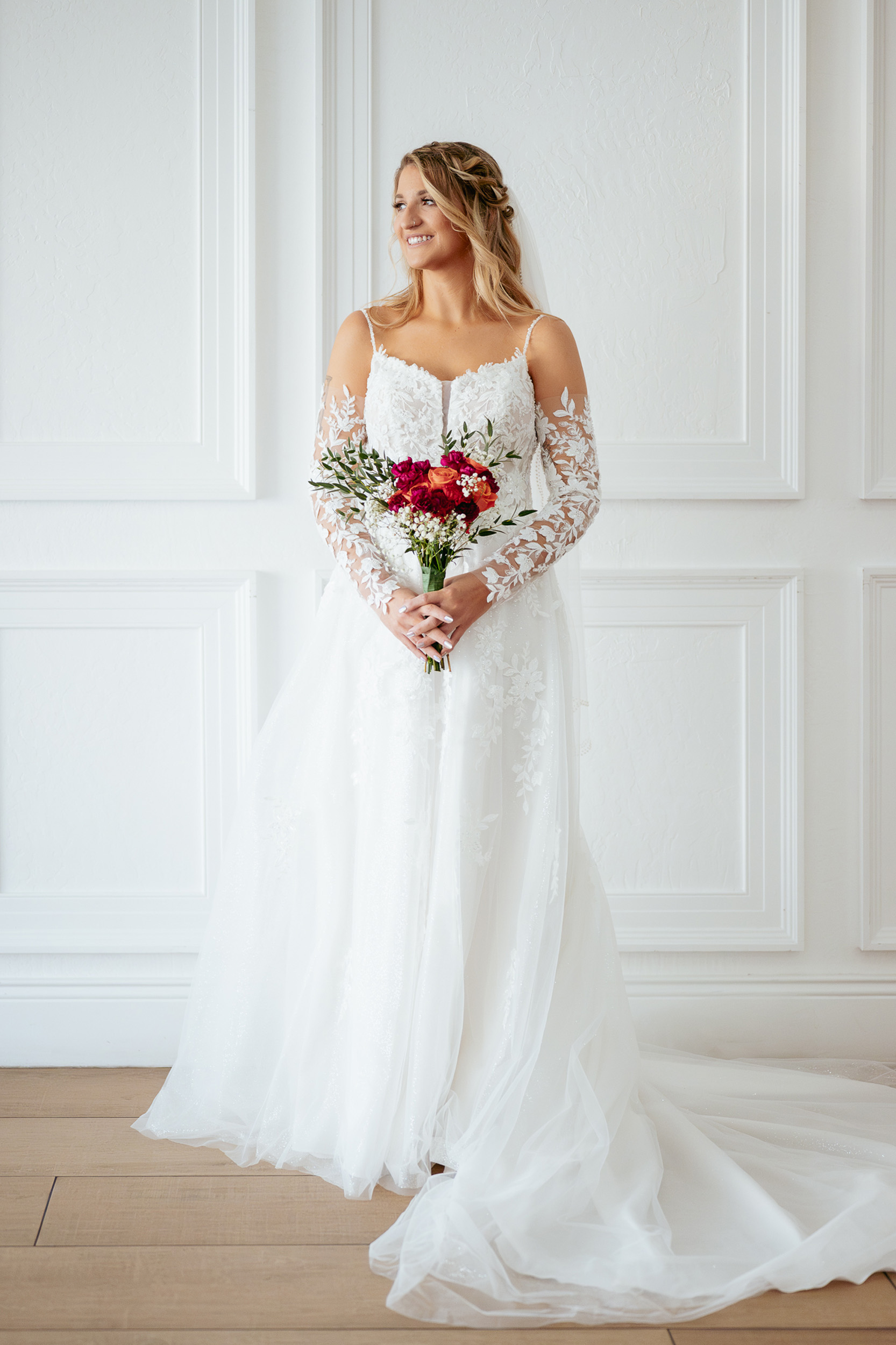 Bridal portrait wedding day at Tre Bella Mesa Arizona.