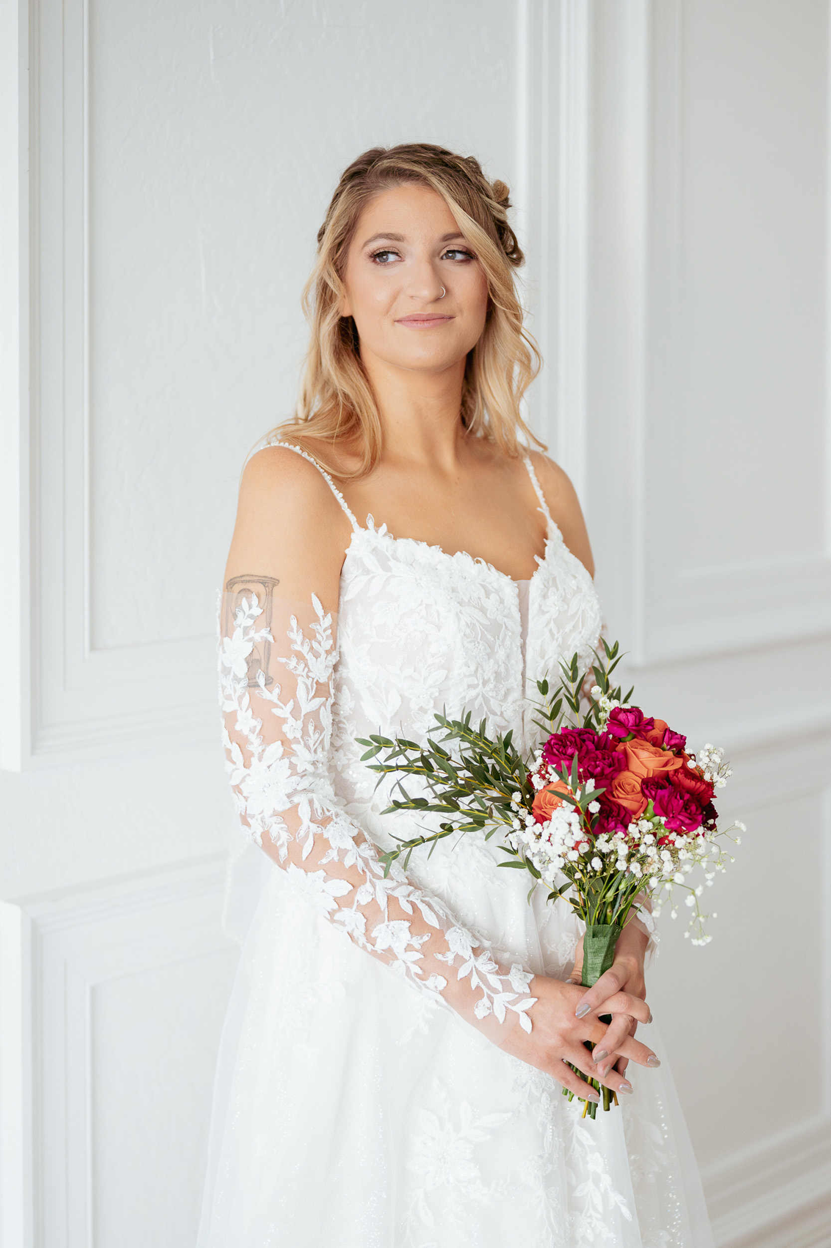 Bridal portrait wedding day at Tre Bella Mesa Arizona.
