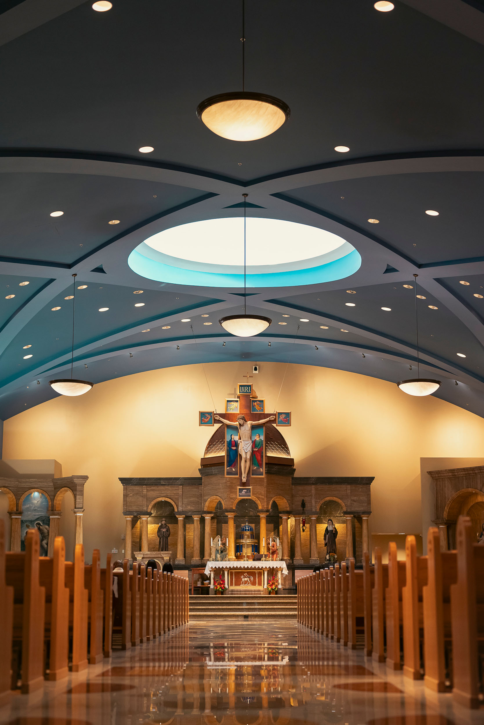Wedding at St. Clare of Assisi Catholic church Surprise, AZ
