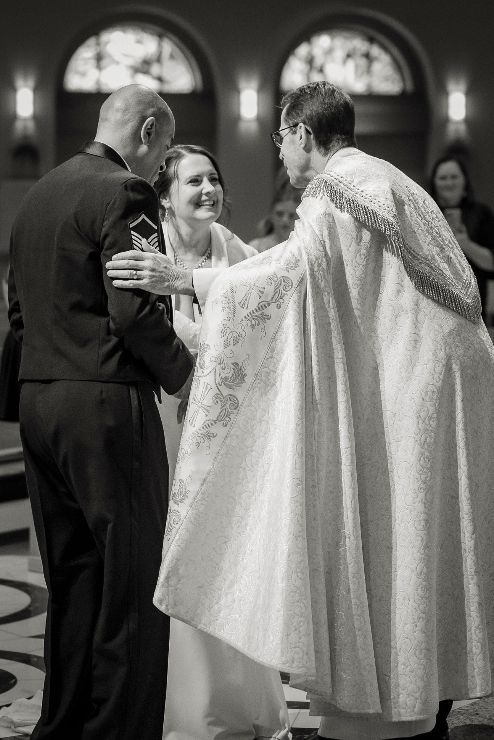 Wedding at St. Clare of Assisi Catholic church Surprise, AZ