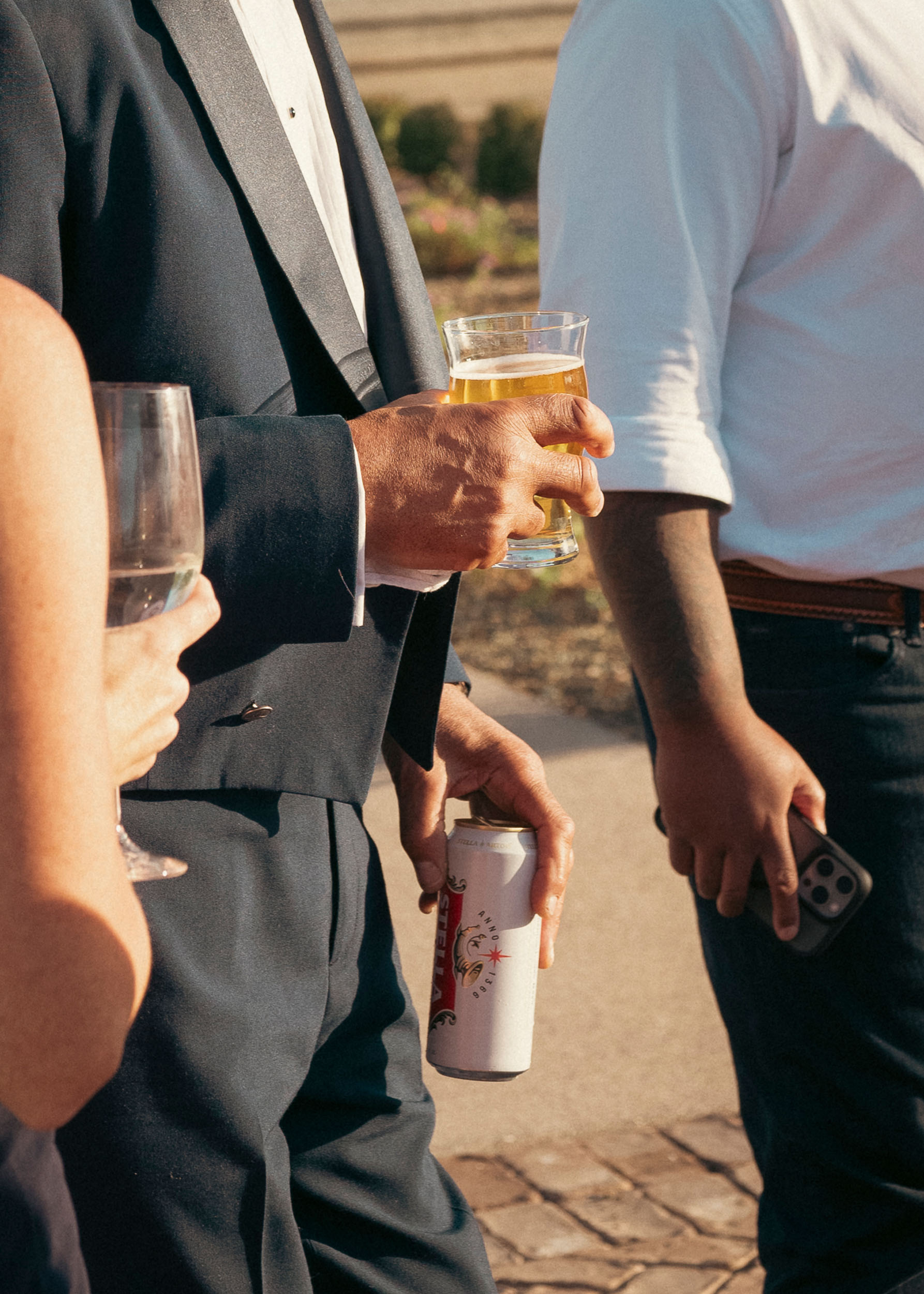 Sterling Grove Copper + Rye wedding reception drinks celebrate