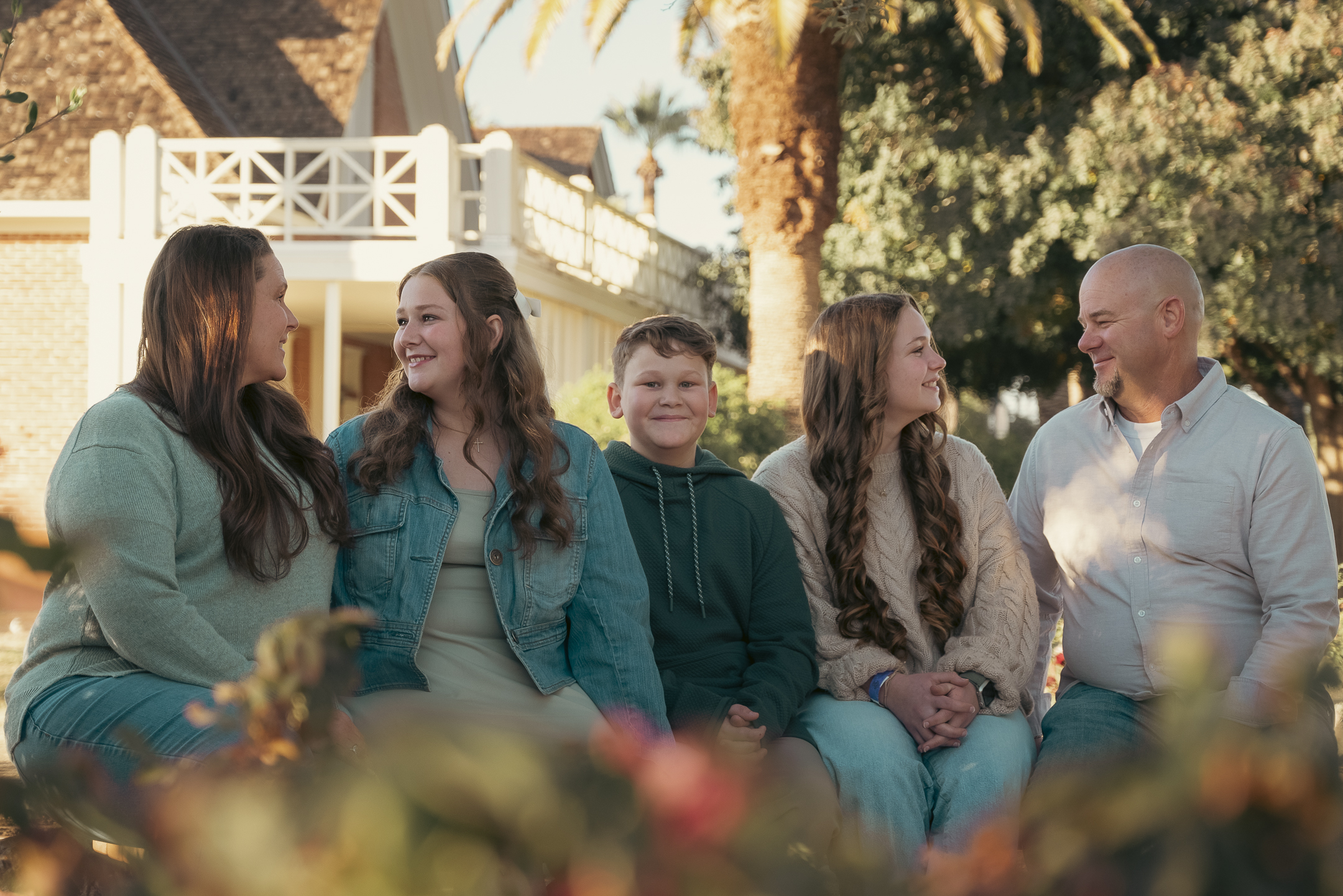 Family Portraits at Sahuaro Ranch Glendale, Arizona.